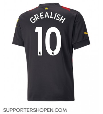 Manchester City Jack Grealish #10 Borta Matchtröja 2022-23 Kortärmad